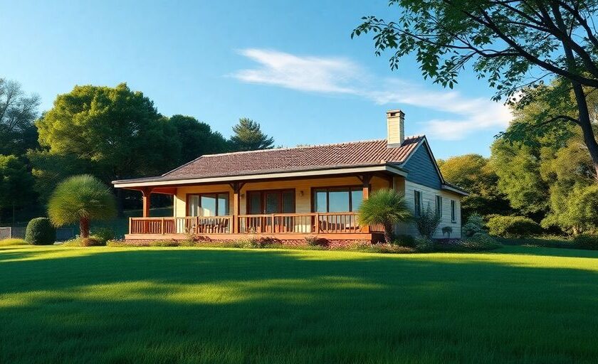 Wunderschönes Ferienhaus in ruhiger Landschaft.